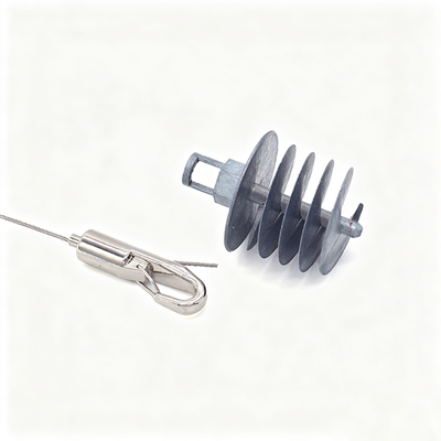 Set gantung logam yang dapat disesuaikan Sistem suspensi panel akustik Gripper kabel khusus Hook ISO9001 Sertifikasi permukaan khusus