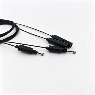 Pabrik OEM Custom Hitam Adjustable Cable Gripper Lengkap Kuningan Wire Rope EDP Lapisan Indoor Lamp Ceiling Suspension Aksesoris