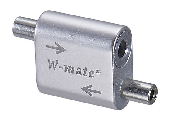 Silver Cable Looping Gripper, Nikel Plated / Anodized Natural Grip Lock Cable Grippers