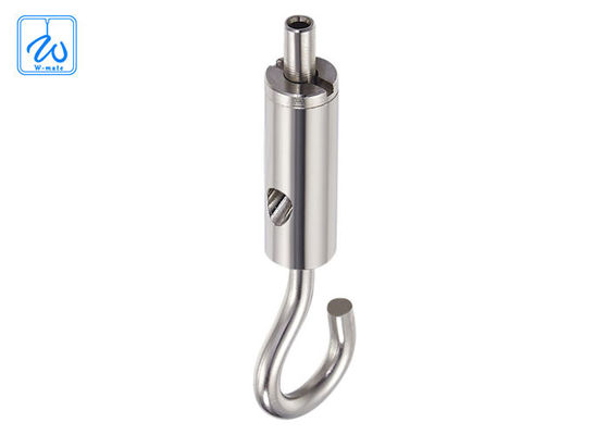 Pengait Jepret Kawat Penjepit Kabel Untuk Sistem Suspensi Kabel Warna Perak