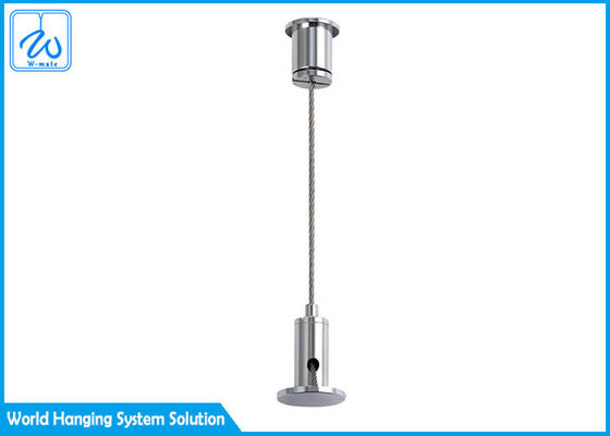 Set gantung kawat langit-langit yang disesuaikan untuk panel / lampu linier