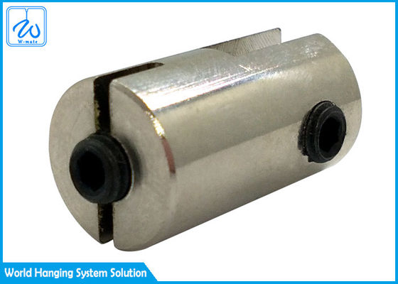 Aksesori Pemasangan Rak Pajangan Penjepit Sisi Kaca Desain Mode Tahan Lama