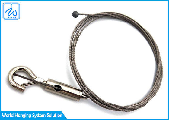 Rakitan Klip Kabel Tahan Lama Kit Suspensi Kawat Untuk Lampu Downlight Plafon LED