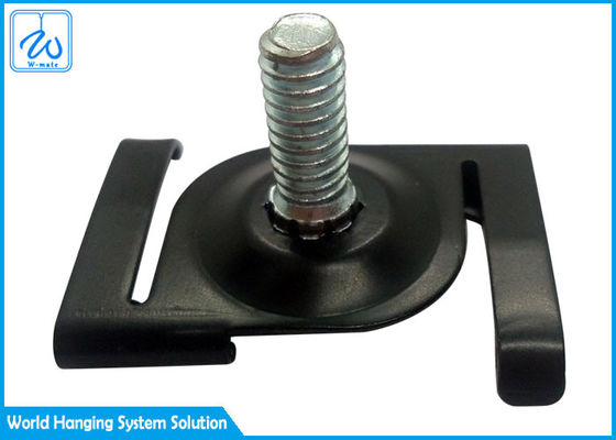 T Bar Clip Untuk Langit-langit Track Pencahayaan Langit-langit Cable Gripper Dan Acoustic Drop Langit-langit