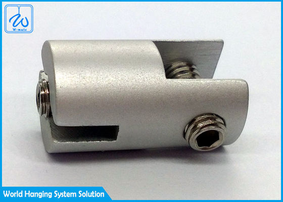 Clamp Sisi Kaca Desain Kreatif Grip Kabel Tanda Untuk Sistem Gantung Tanda