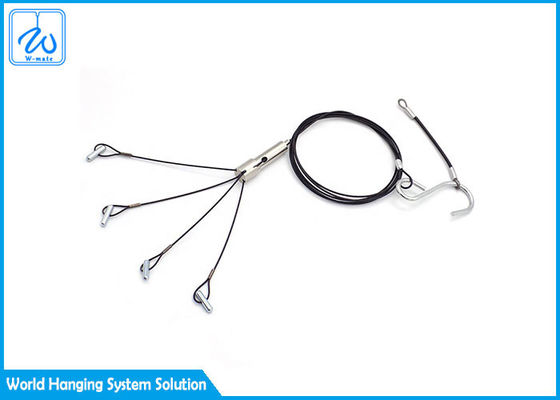 Kit Gantung Kabel Tali Kawat Baja Tahan Karat untuk Pencahayaan Arsitektur