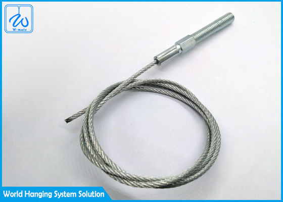 6mm Galvanized Wire Rope Sling Thumble Untuk Suspension System
