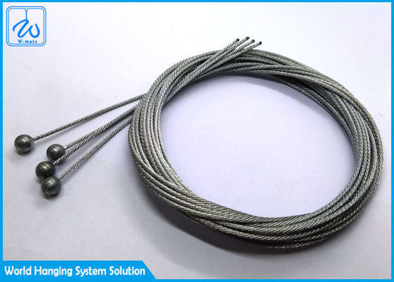 High Performance 1.5mm Sling Wire Rope Assembly Set With End Balls