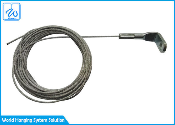 6mm Galvanized Wire Rope Sling Thumble Untuk Suspension System