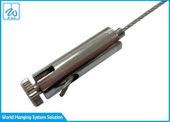 Pengait Kabel Kawat Stainless / Penjepit Tali Kawat Baja Tombol Tekan untuk Mengunci