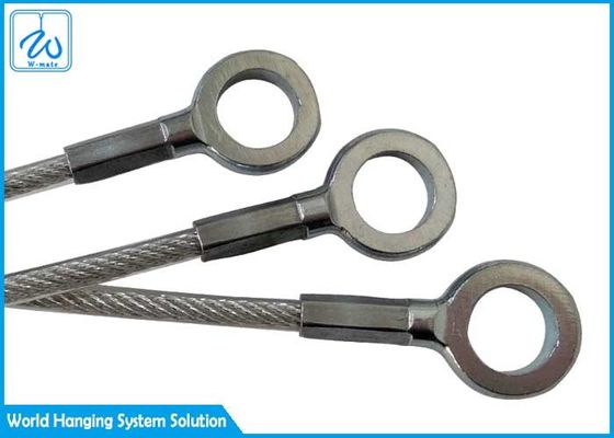 Mata Jarum 304 316 Sling Tali Kawat Baja 7x7 Dengan Lapisan Nilon