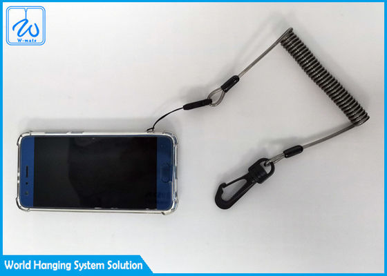 Tali Keselamatan Anti Hilang yang Dapat Ditarik PU Berlapis 7x19