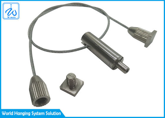 Kit Suspensi Lampu Globe yang Disesuaikan Panduan Kawat Baja Galvanis