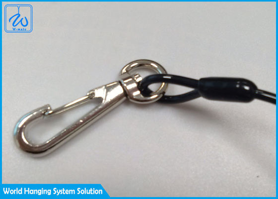 Clip Keamanan Alat Matahari Terguling Lanyard Dengan Carabin