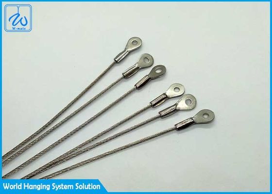 Kabel Baja Tahan Karat Berlapis Nilon 2.5mm Untuk Sistem Suspensi