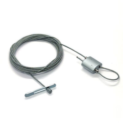 Sistem Suspensi Gripper Kabel Tunggal Stainless Steel Looped Untuk Display