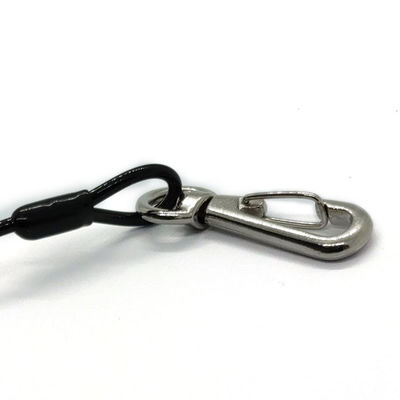 Scaffolding Fleksibel Spring Loaded Tool Lanyard dengan Loop dan Hook
