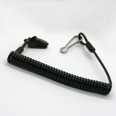 Lanyard Pistol Spring Coil Keamanan Anti Pencurian Untuk Keamanan