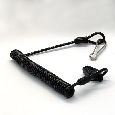 Lanyard Pistol Spring Coil Keamanan Anti Pencurian Untuk Keamanan