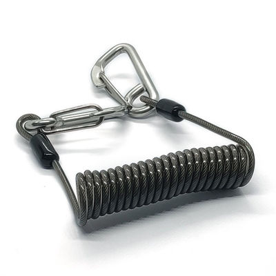 Alat Safety Lanyard Dengan Carabiner Untuk Perlindungan Jatuh