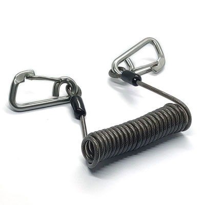 Alat Safety Lanyard Dengan Carabiner Untuk Perlindungan Jatuh