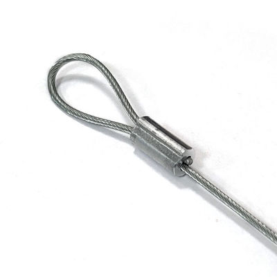 Wire Rope Eye To Eye Sling Stainless 316 Untuk Security Lanyards