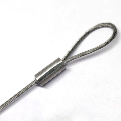 Wire Rope Eye To Eye Sling Stainless 316 Untuk Security Lanyards