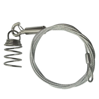 Kit Lampiran Langit-Langit Tali Kawat yang Dapat Disesuaikan Jangkar Pegas Gantung Untuk Akustik