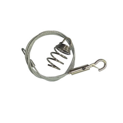 Kit Lampiran Langit-Langit Tali Kawat yang Dapat Disesuaikan Jangkar Pegas Gantung Untuk Akustik