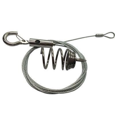 Kit Lampiran Langit-Langit Tali Kawat yang Dapat Disesuaikan Jangkar Pegas Gantung Untuk Akustik