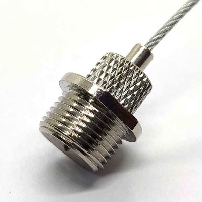 Penjepit Suspensi Kabel Pesawat yang Dapat Disesuaikan Untuk Tali Kawat Baja Tahan Karat