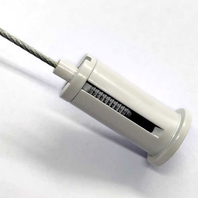 Cat Putih M10 Threaded Ceiling Cable Gripper Untuk Aksesoris Gantung Tali Kawat