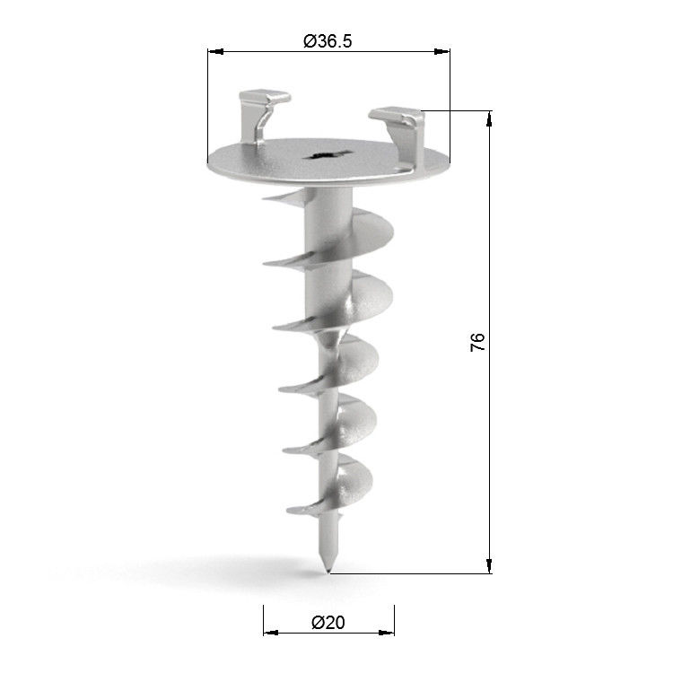 Kit Gantung Kabel Angel Hanger Hubungkan Peredam Panel Akustik Serat Poliester