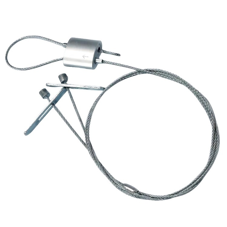 20*20MM 1.2-1.5MM Cable Looping Gripper dengan 900N Break Load untuk Lighting Hanging System