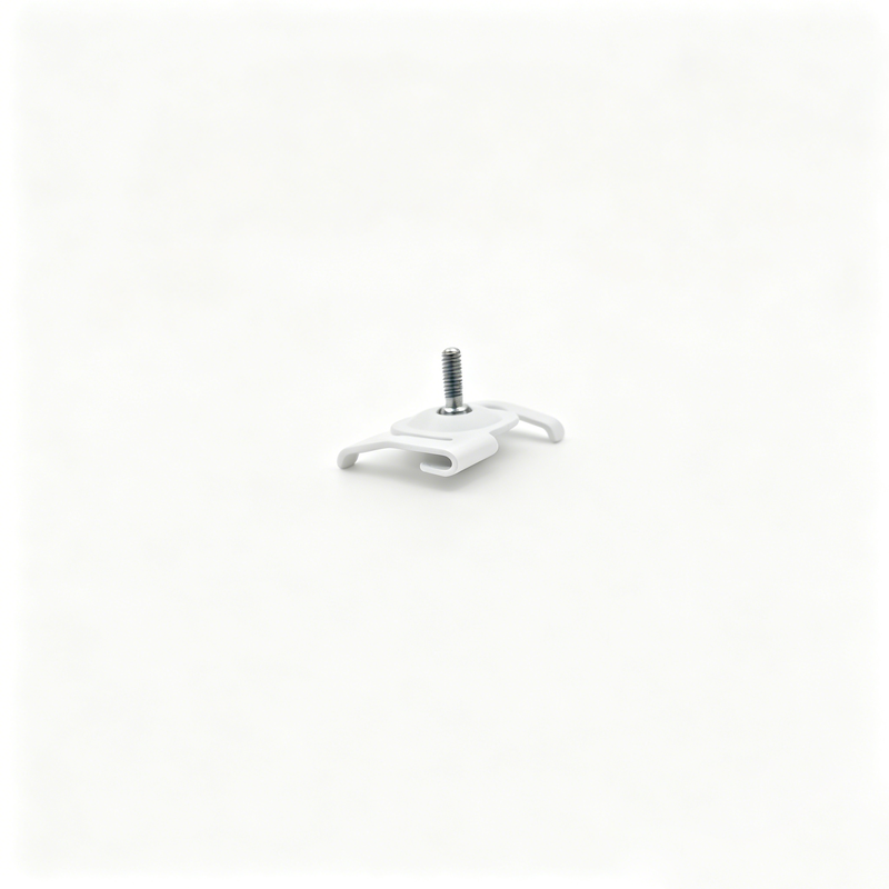 Custom Thread Screw T Bar Twist Clamp Ceiling Grid Cable Lock T Clip Wire Fastener untuk Sistem Mount Lighting Komersial