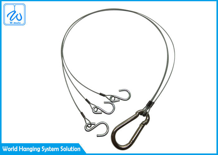 Hooks Wire Rope 1mm Flower Pot Hanging Kit For Wall Hanging Flower Pots