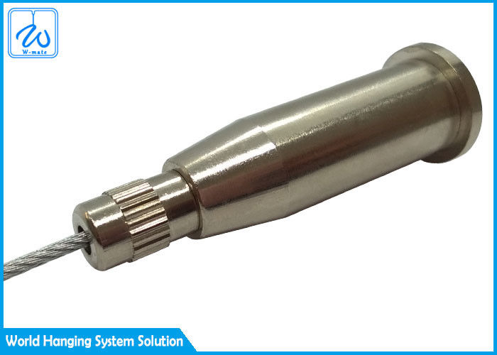 Penggenggam Kabel Pesawat yang Dapat Disesuaikan Perlengkapan Pengunci Cepat Tali Kawat untuk Lampu Gantung Langit-langit