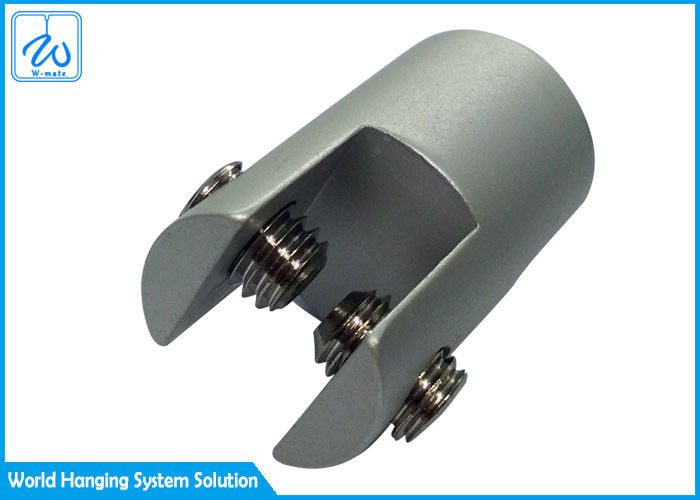 Sistem Gantung Kabel Seni SGS Penjepit Akrilik Dengan Tali Kawat Baja Untuk Sistem Gantung Galeri