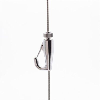 Kualitas tinggi Simpel Grip Kabel Tergantung Lighting Gripper Kabel Hook Untuk Kawat