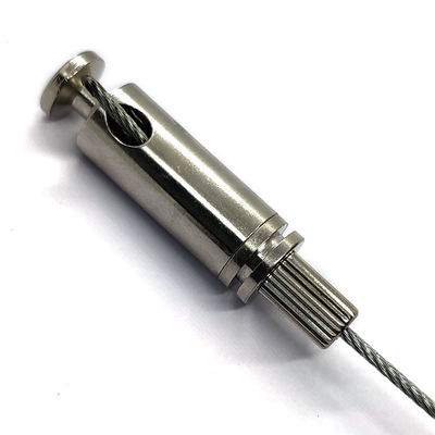 Gripper kabel stainless steel dengan nut Griplock untuk lampu langit-langit LED